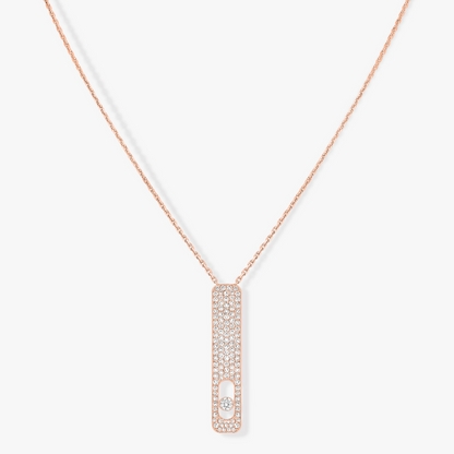 MY FIRST DIAMOND PAVED NECKLACE