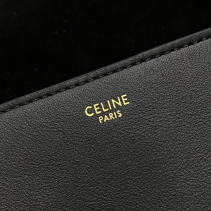FOLCO CUIR TRIOMPHE 18 IN BLACK CALFSKIN