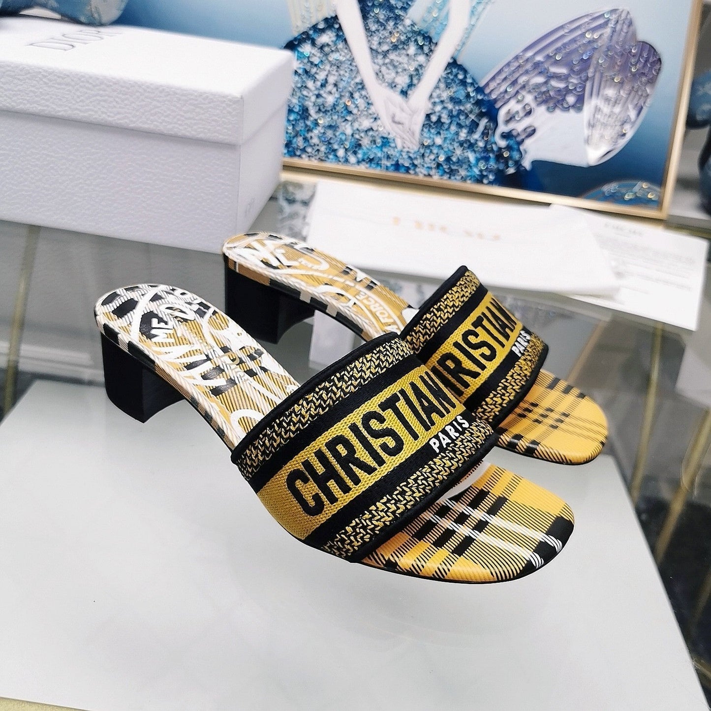 CD Mule Dway Heeled Slide 45mm Style 45