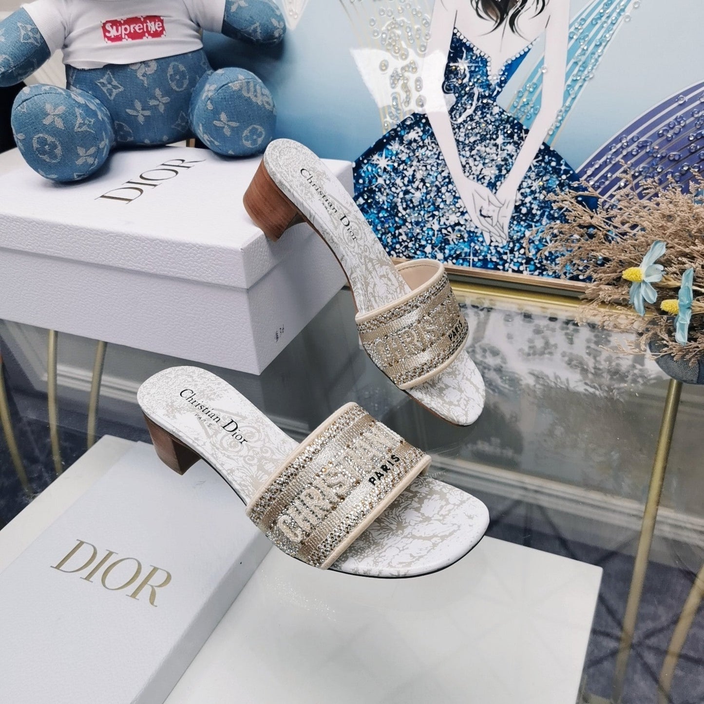 CD Mule Dway Heeled Slide 45mm Style 26