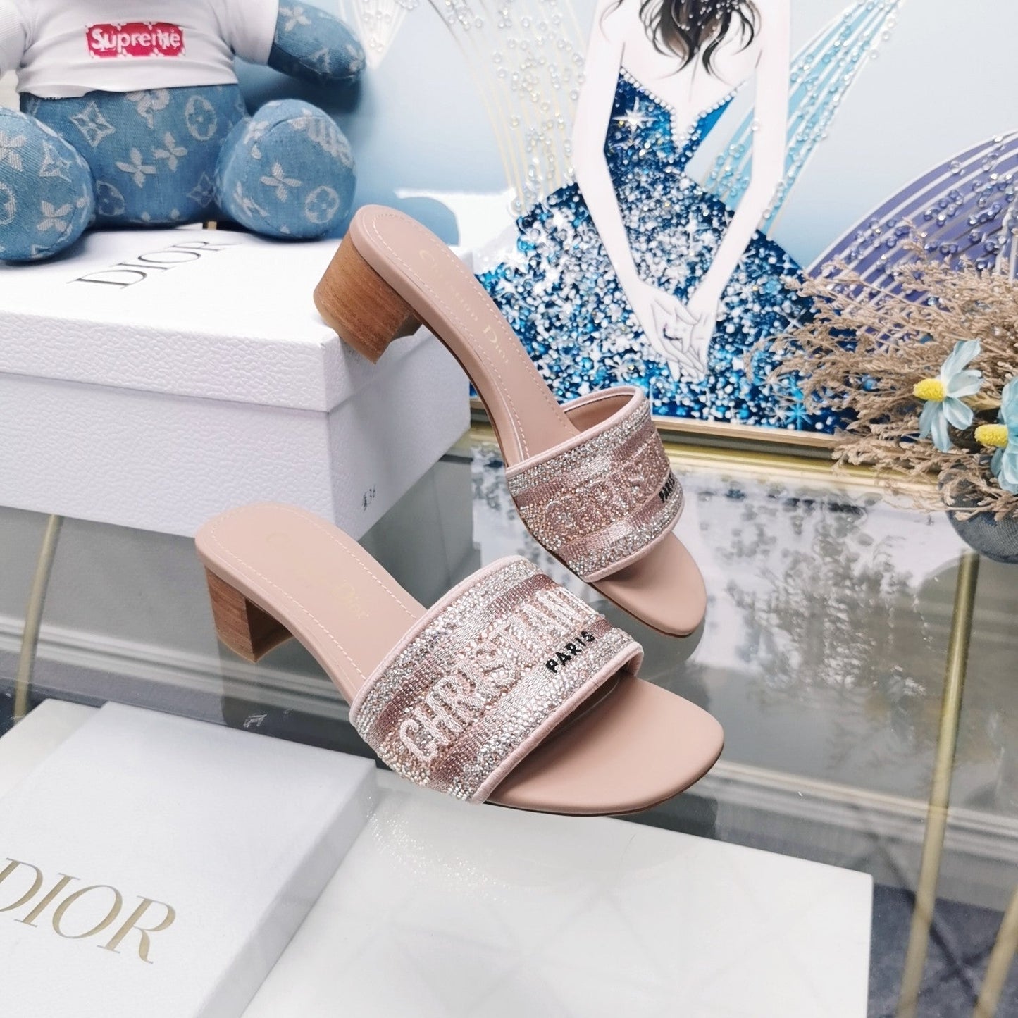 CD Mule Dway Heeled Slide 45mm Style 20