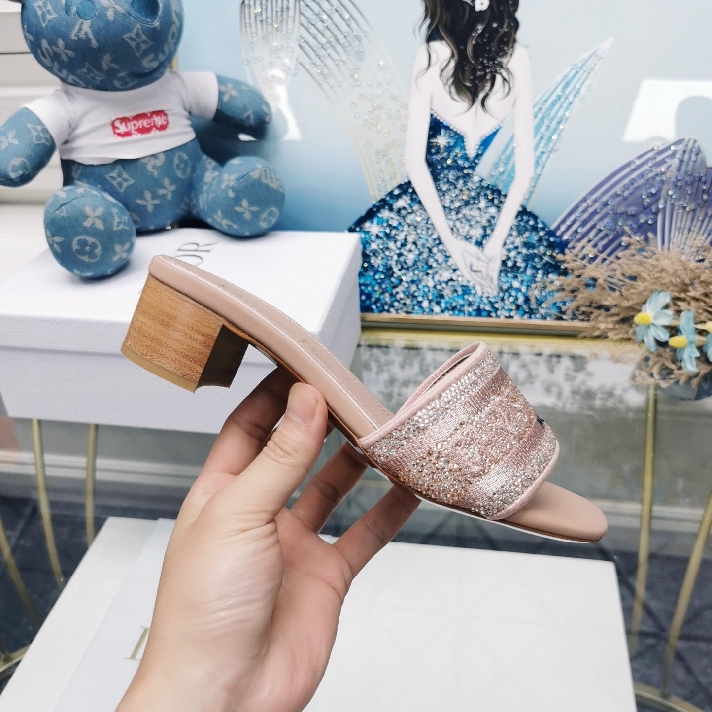 CD Mule Dway Heeled Slide 45mm Style 20