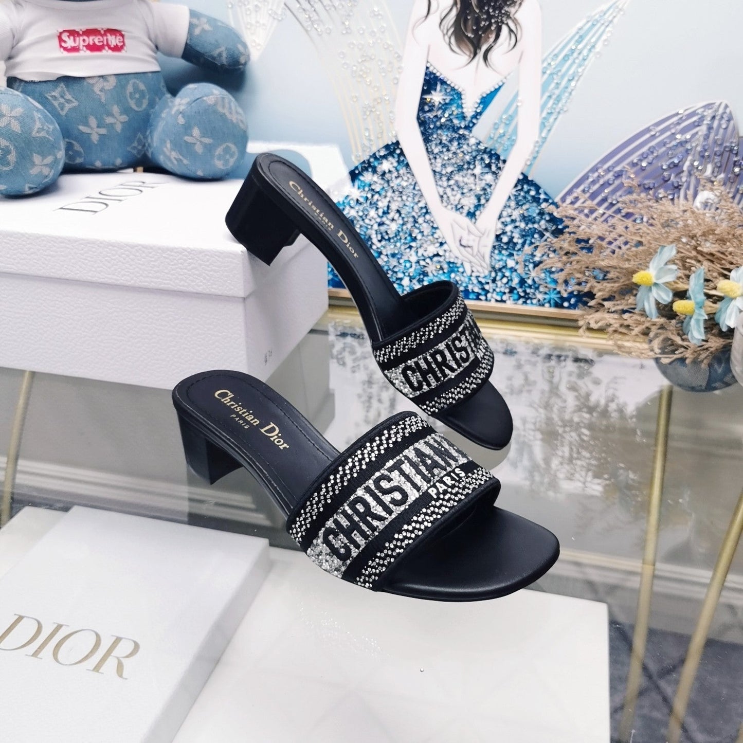 CD Mule Dway Heeled Slide 45mm Style 19