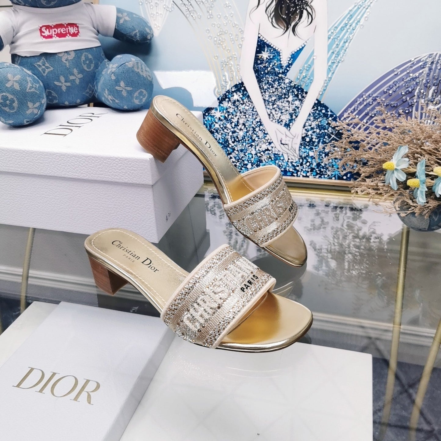 CD Mule Dway Heeled Slide 45mm Style 18