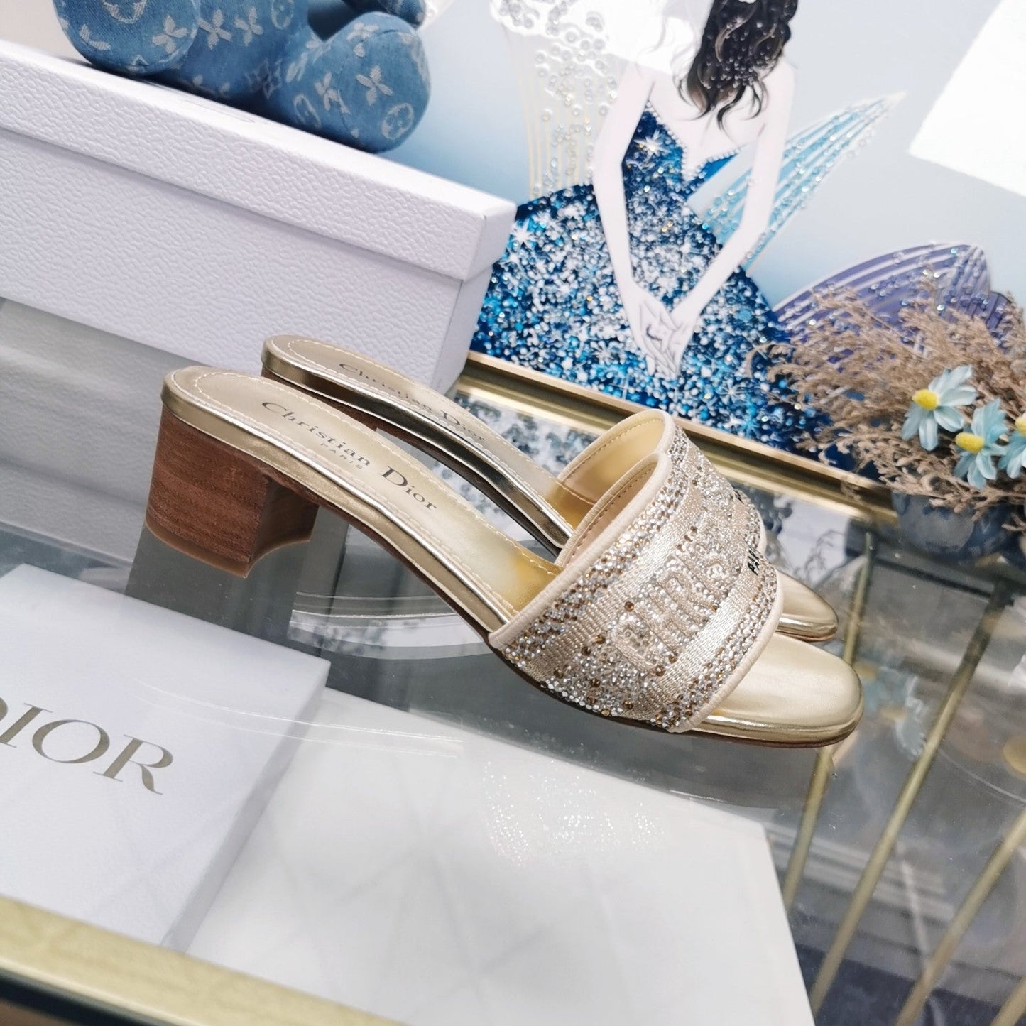 CD Mule Dway Heeled Slide 45mm Style 18