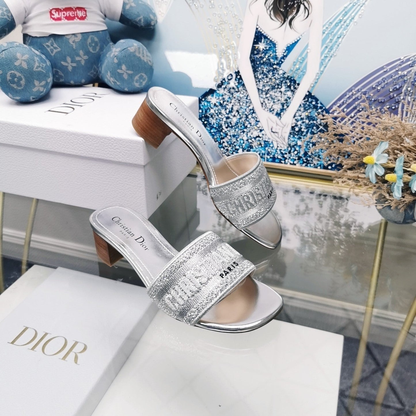 CD Mule Dway Heeled Slide 45mm Style 17