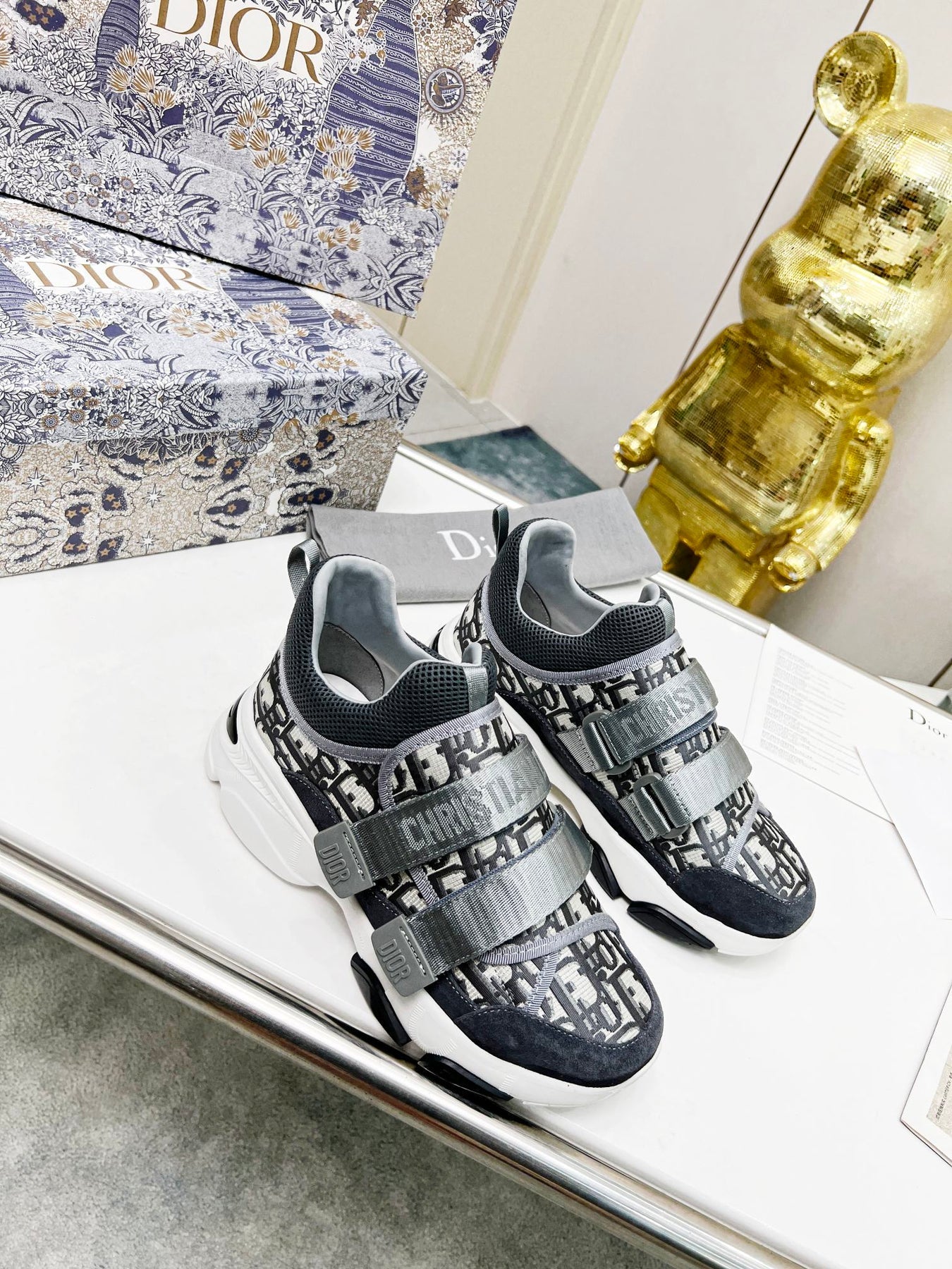 D-WANDER SNEAKERS IN COLORFUL TECHNICAL FABRIC AND SUEDE 153029