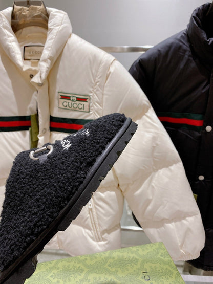 GGxTHE NORTH FACE HORSEBIT MULE IN BLACK WOOL