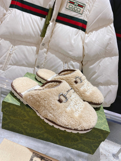 GGxTHE NORTH FACE HORSEBIT MULE IN BEIGE WOOL