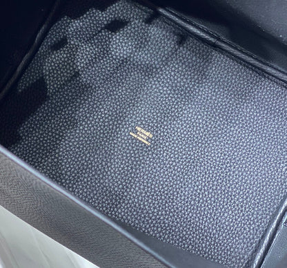 picotin lock 22 black togo ghw