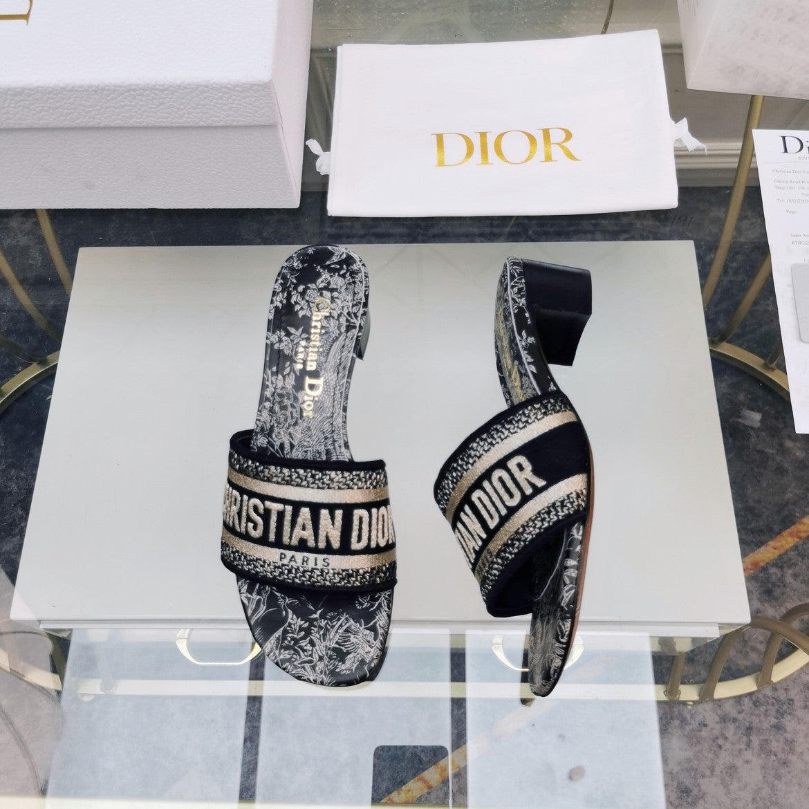 CD Mule Dway Heeled Slide 45mm Style 29