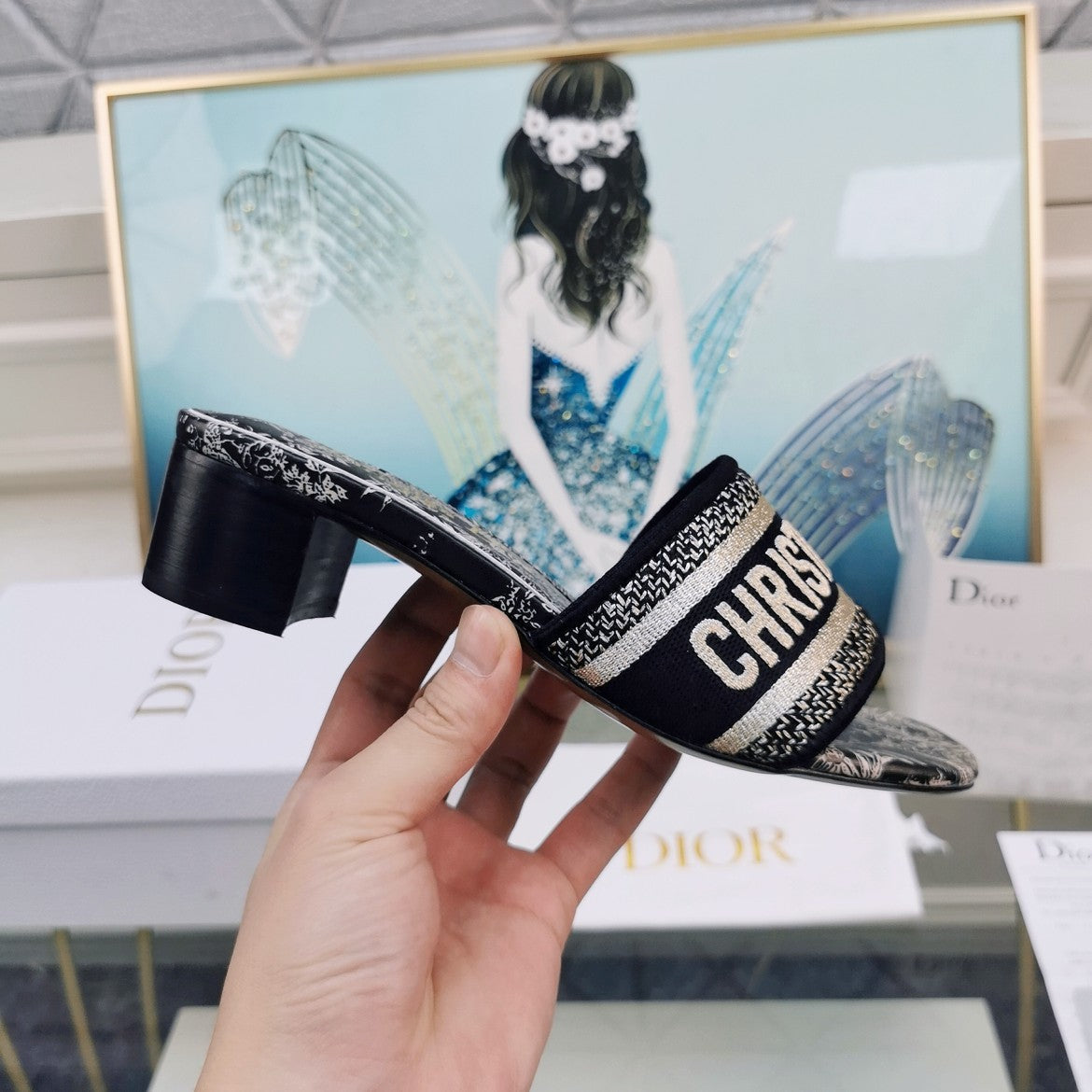 CD Mule Dway Heeled Slide 45mm Style 29