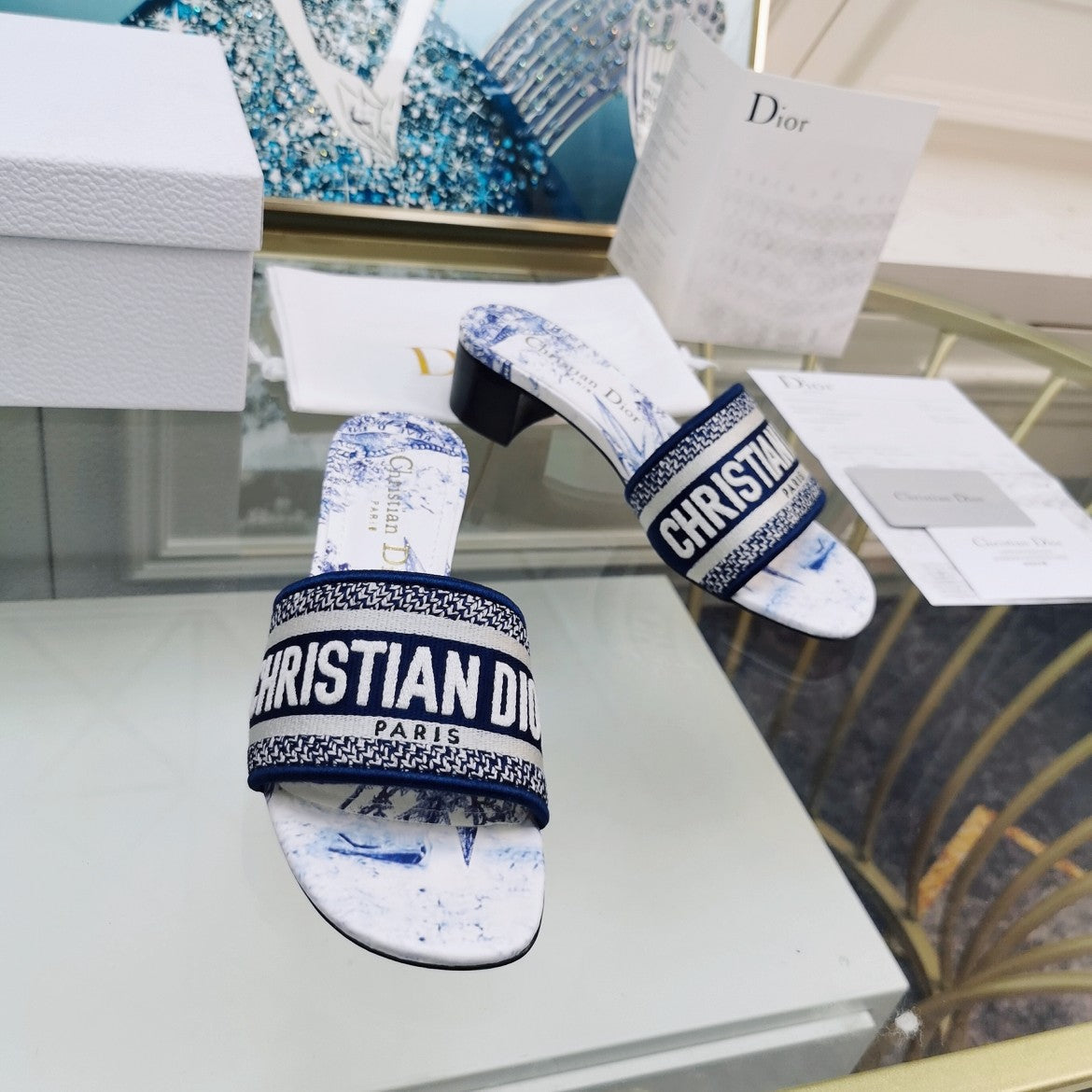 CD Mule Dway Heeled Slide 45mm Style 40