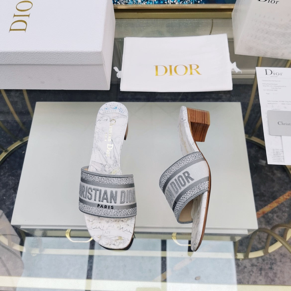 CD Mule Dway Heeled Slide 45mm Style 38