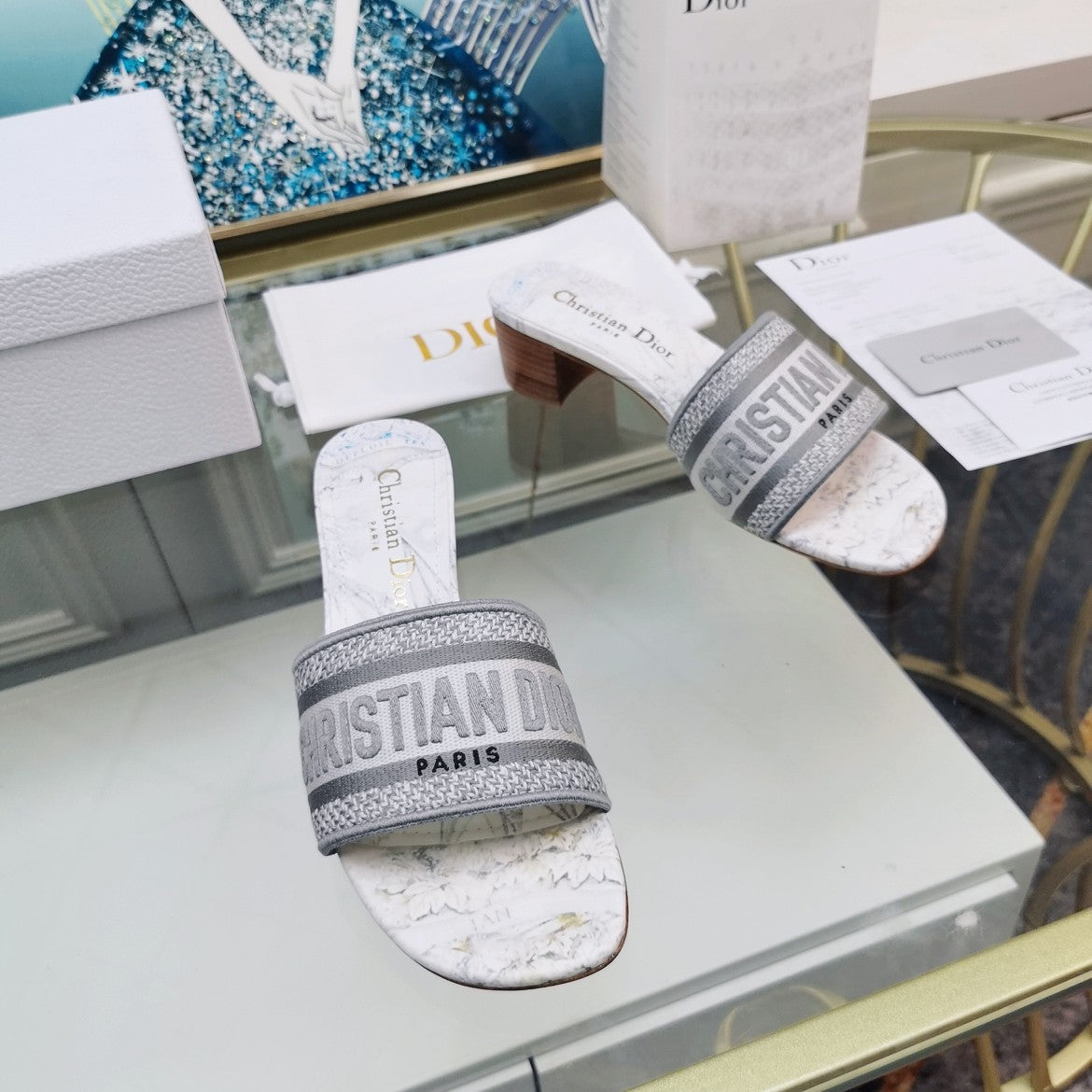 CD Mule Dway Heeled Slide 45mm Style 38