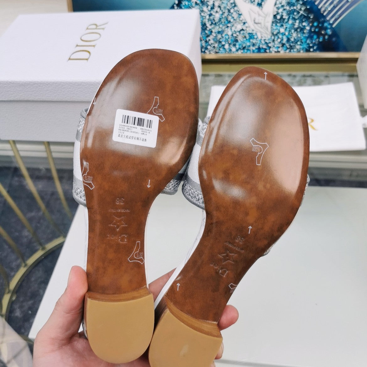 CD Mule Dway Heeled Slide 45mm Style 38