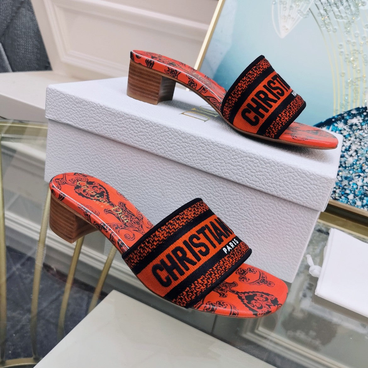 CD Mule Dway Heeled Slide 45mm Style 4