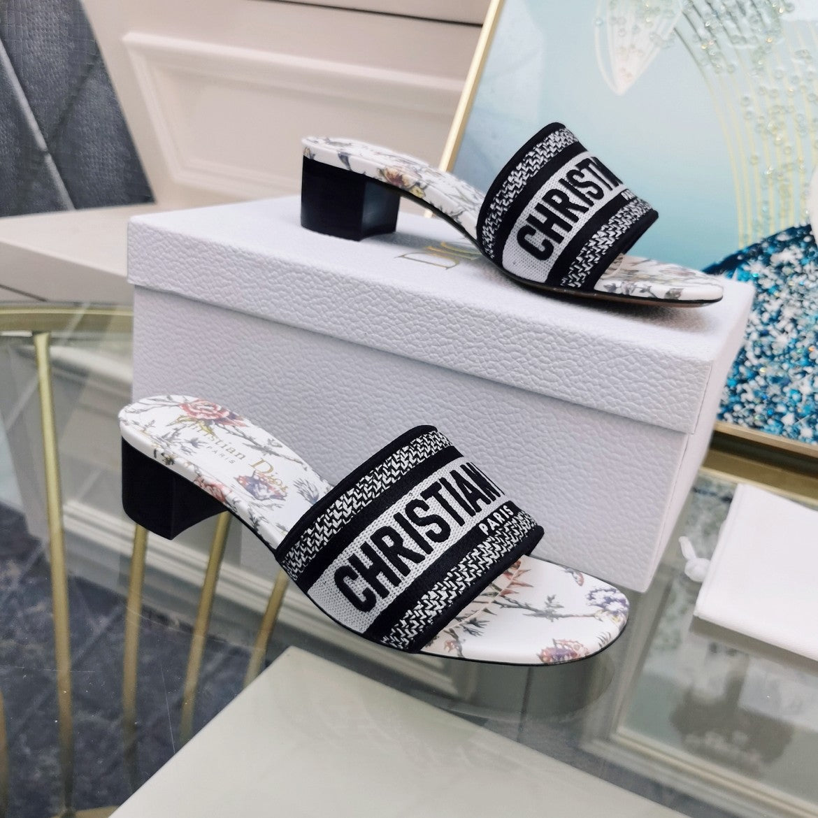 CD Mule Dway Heeled Slide 45mm Style 27