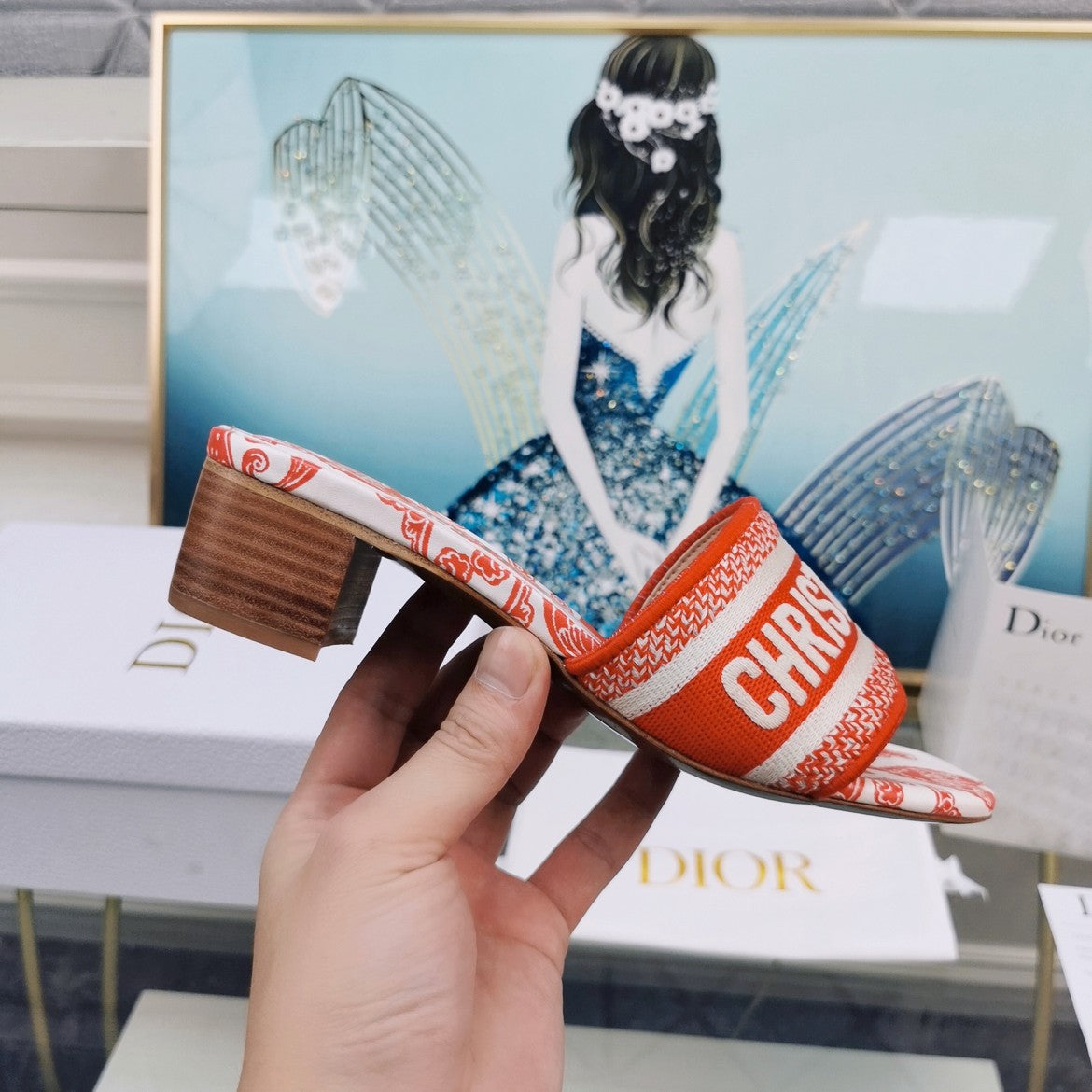 CD Mule Dway Heeled Slide 45mm Style 41