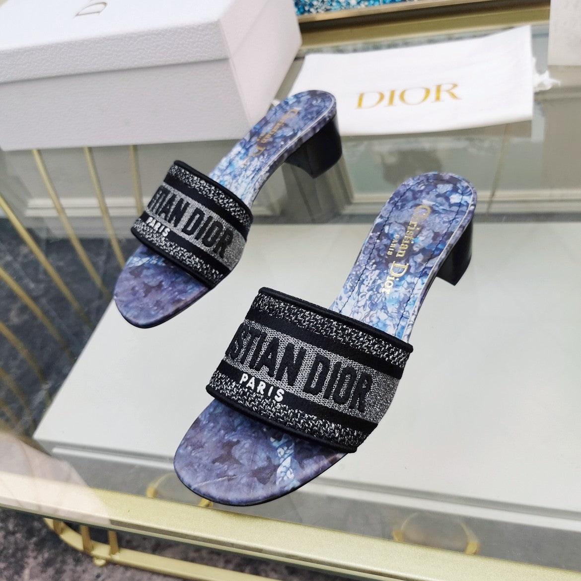 CD Mule Dway Heeled Slide 45mm Style 30