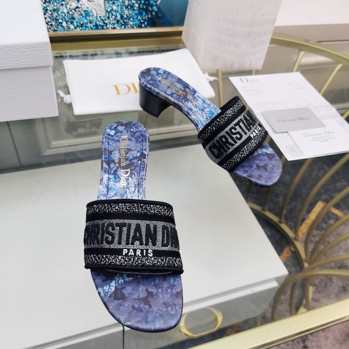 CD Mule Dway Heeled Slide 45mm Style 30