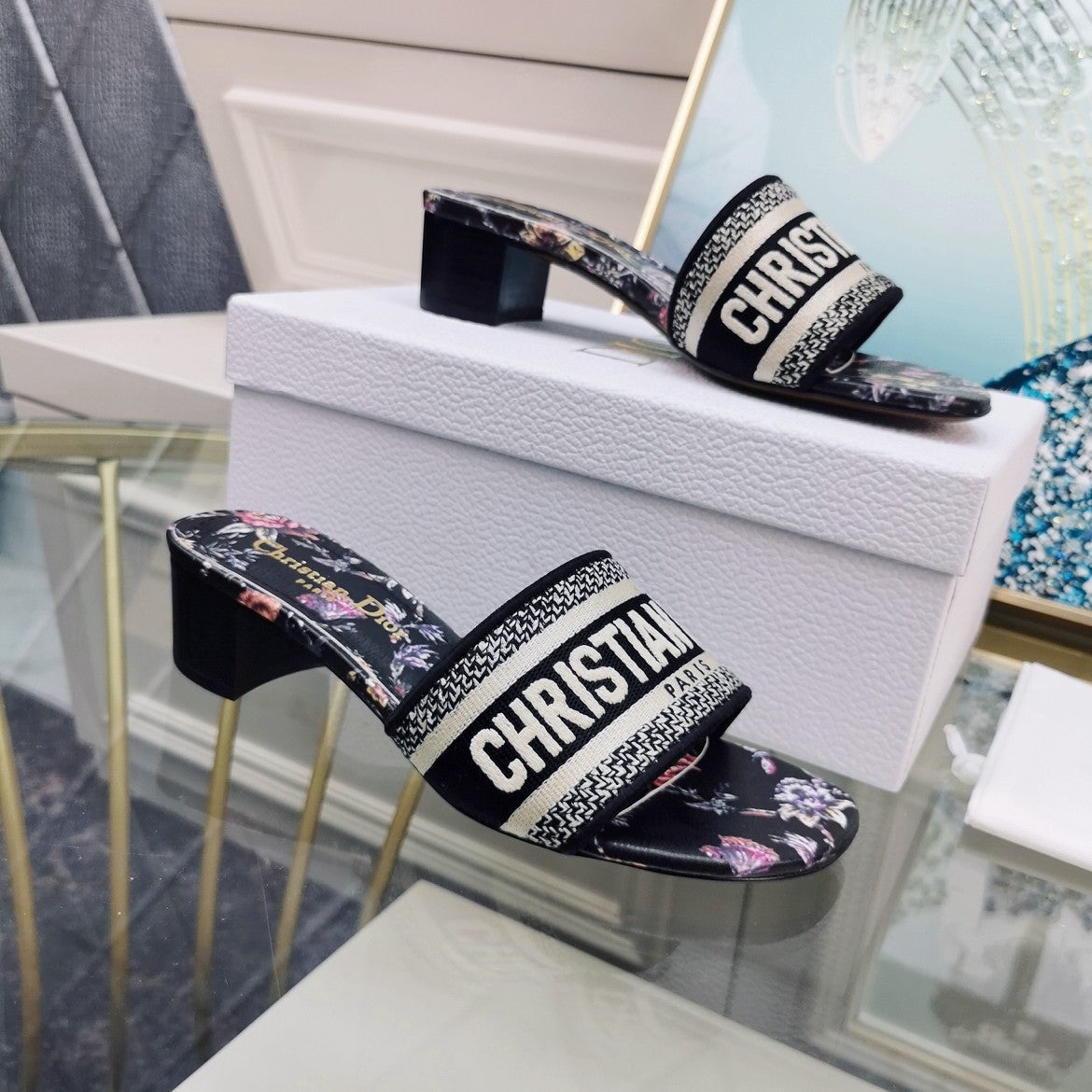 CD Mule Dway Heeled Slide 45mm Style 28