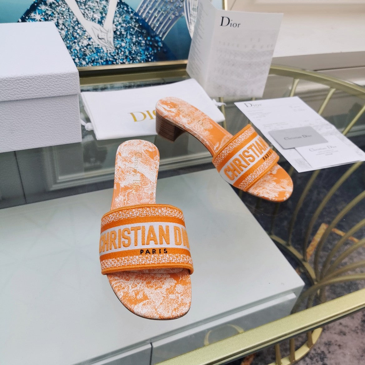 CD Mule Dway Heeled Slide 45mm Style 35