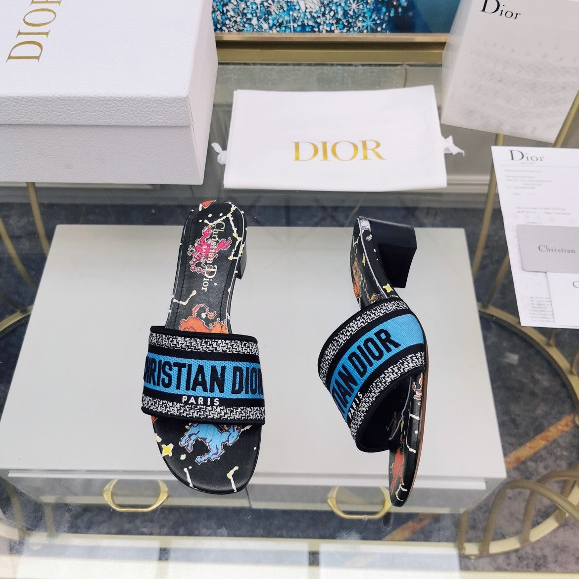 CD Mule Dway Heeled Slide 45mm Style 37