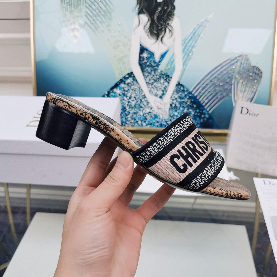 CD Mule Dway Heeled Slide 45mm Style 5