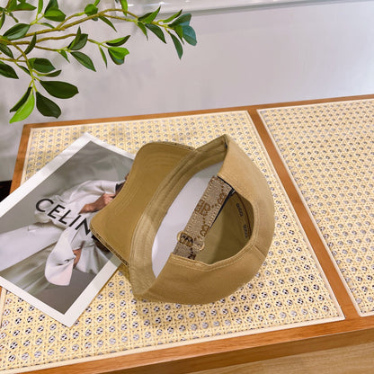 BASEBALL HAT IN PEANUT BROWN JACQUARD FABRIC 219952