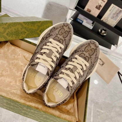 GG 100 RHYTON SNEAKER Brown