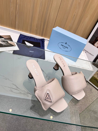 PRA SOFT PADDED NAPPA SANDALS 60 CHAMPAGNE LAMBSKIN