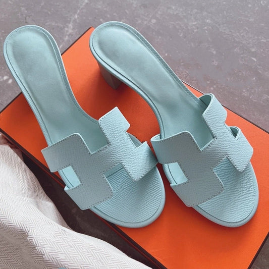 Oasis Sandal Epsom Calfskin Tiffa