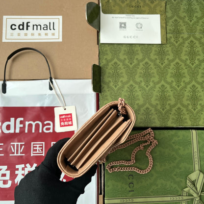 MARMONT QUILTED HANDBAG 20 IN BEIGE CALFSKIN