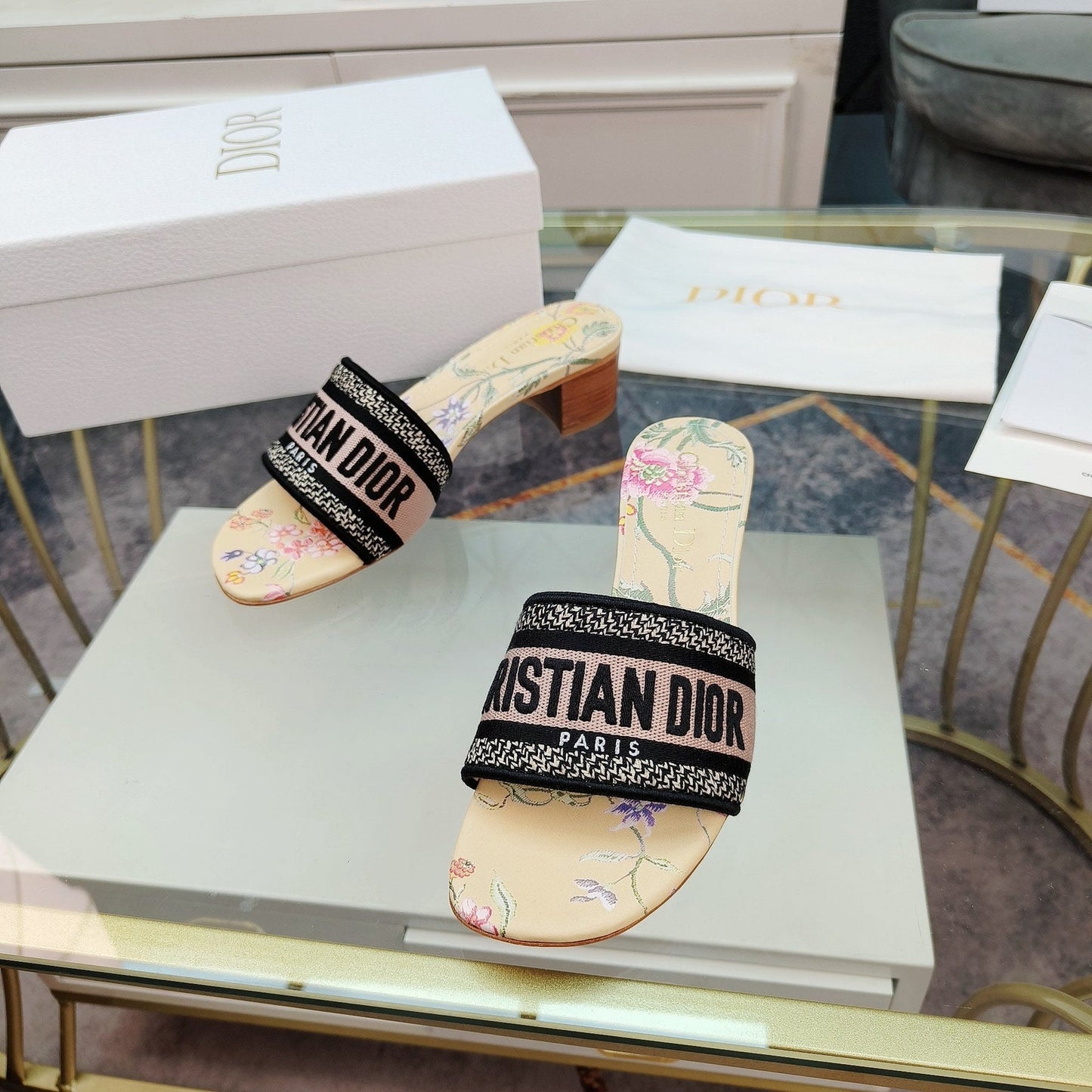 CD Mule Dway Heeled Slide 45mm Style 2