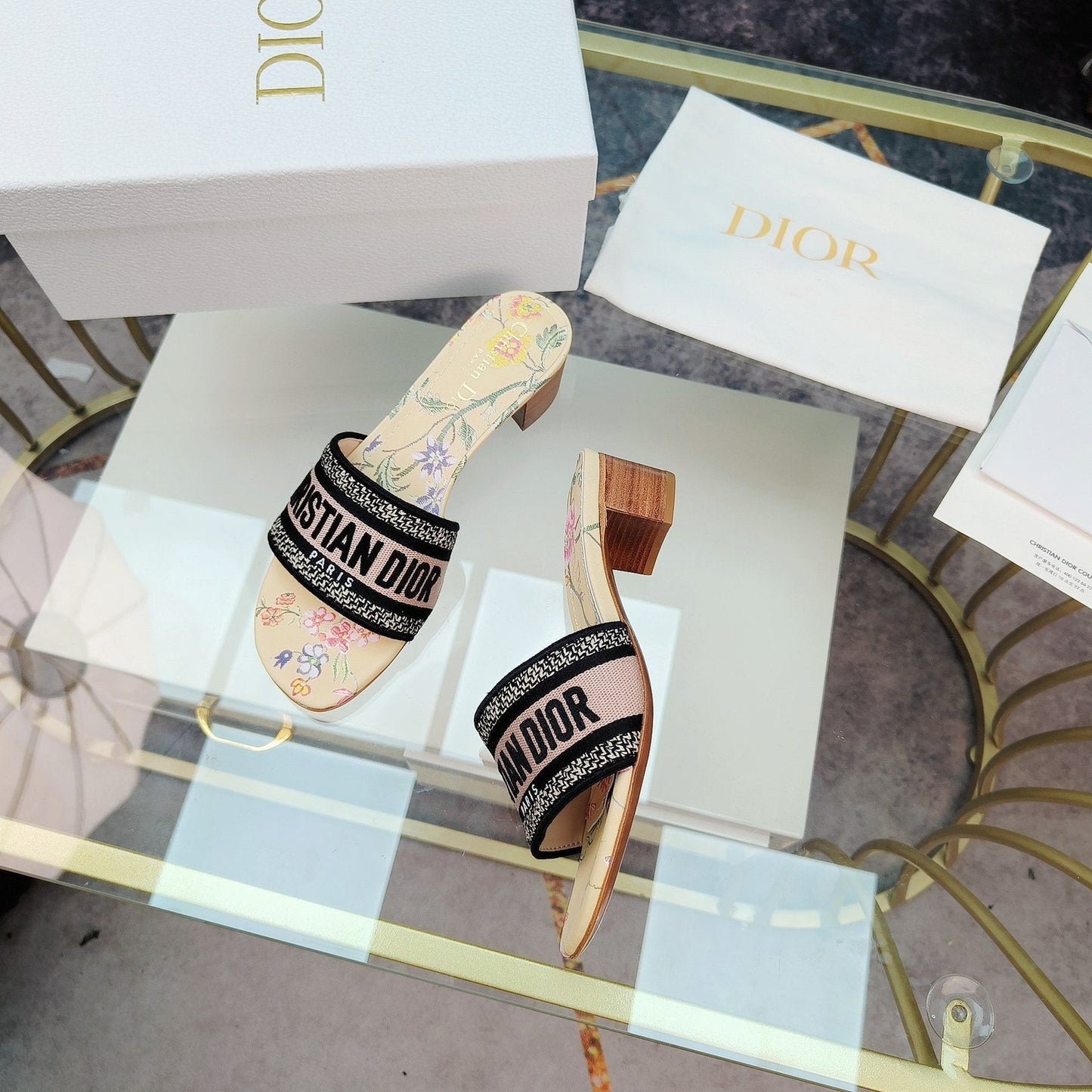 CD Mule Dway Heeled Slide 45mm Style 2