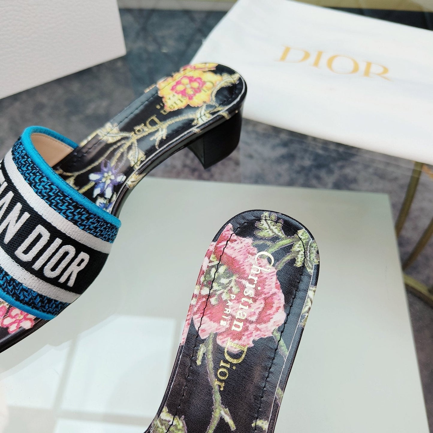 CD Mule Dway Heeled Slide 45mm Style 1