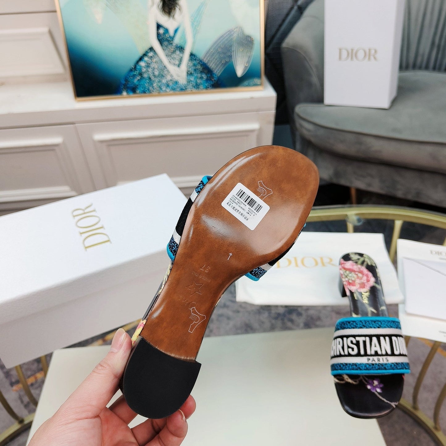 CD Mule Dway Heeled Slide 45mm Style 1