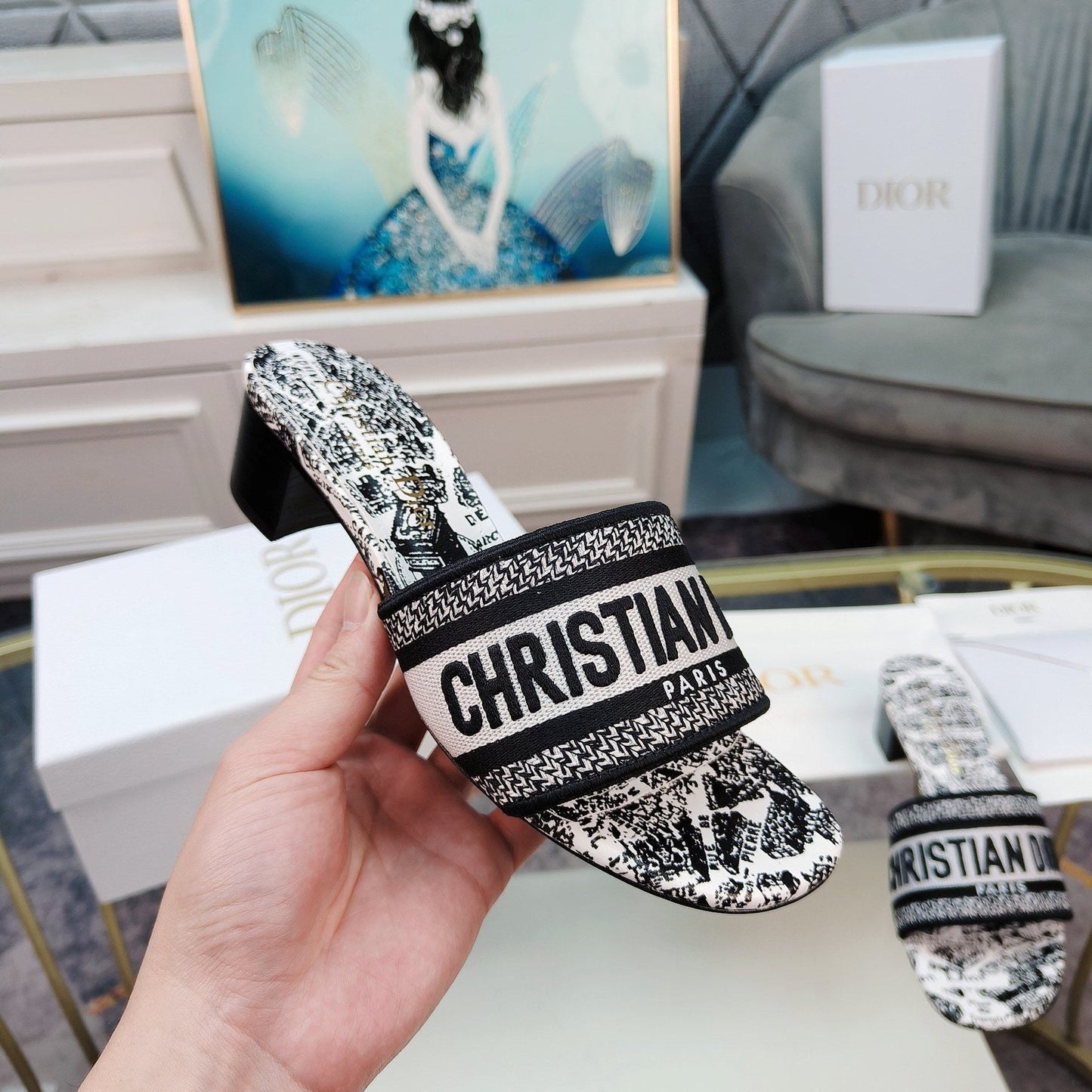 CD Mule Dway Heeled Slide 45mm Style 11