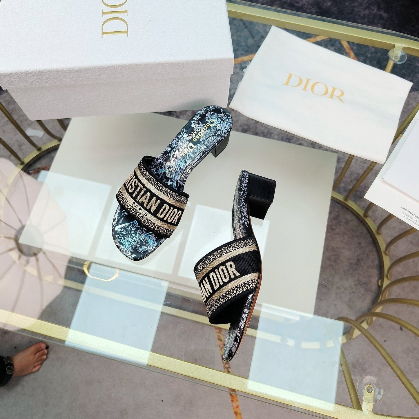 CD Mule Dway Heeled Slide 45mm Style 10