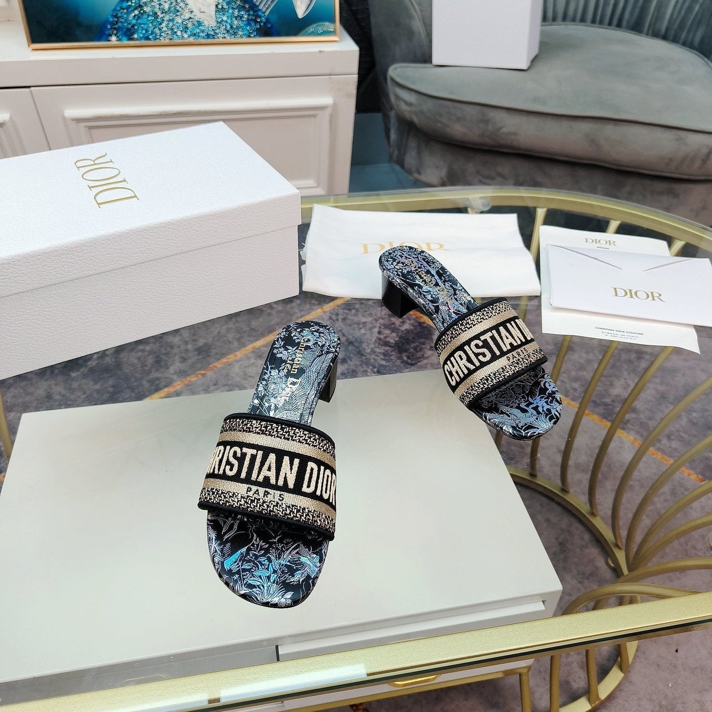 CD Mule Dway Heeled Slide 45mm Style 10