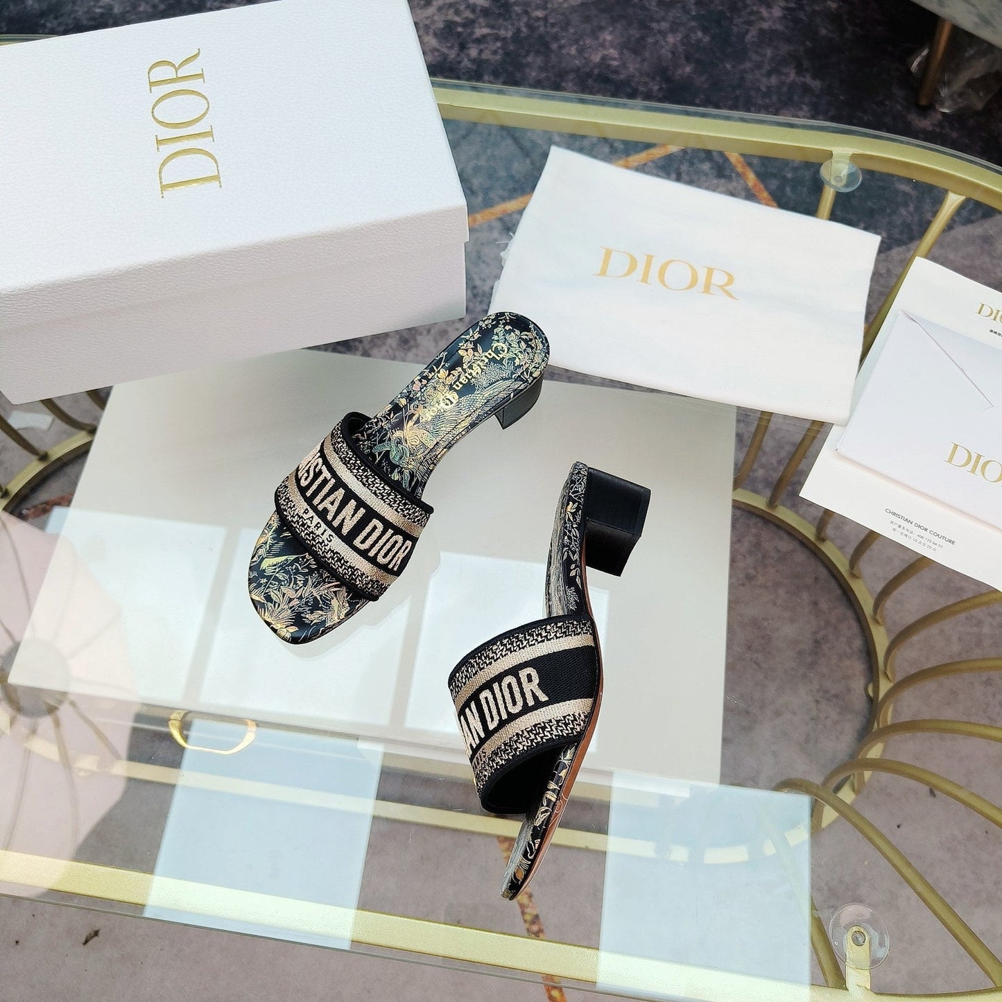 CD Mule Dway Heeled Slide 45mm Style 9