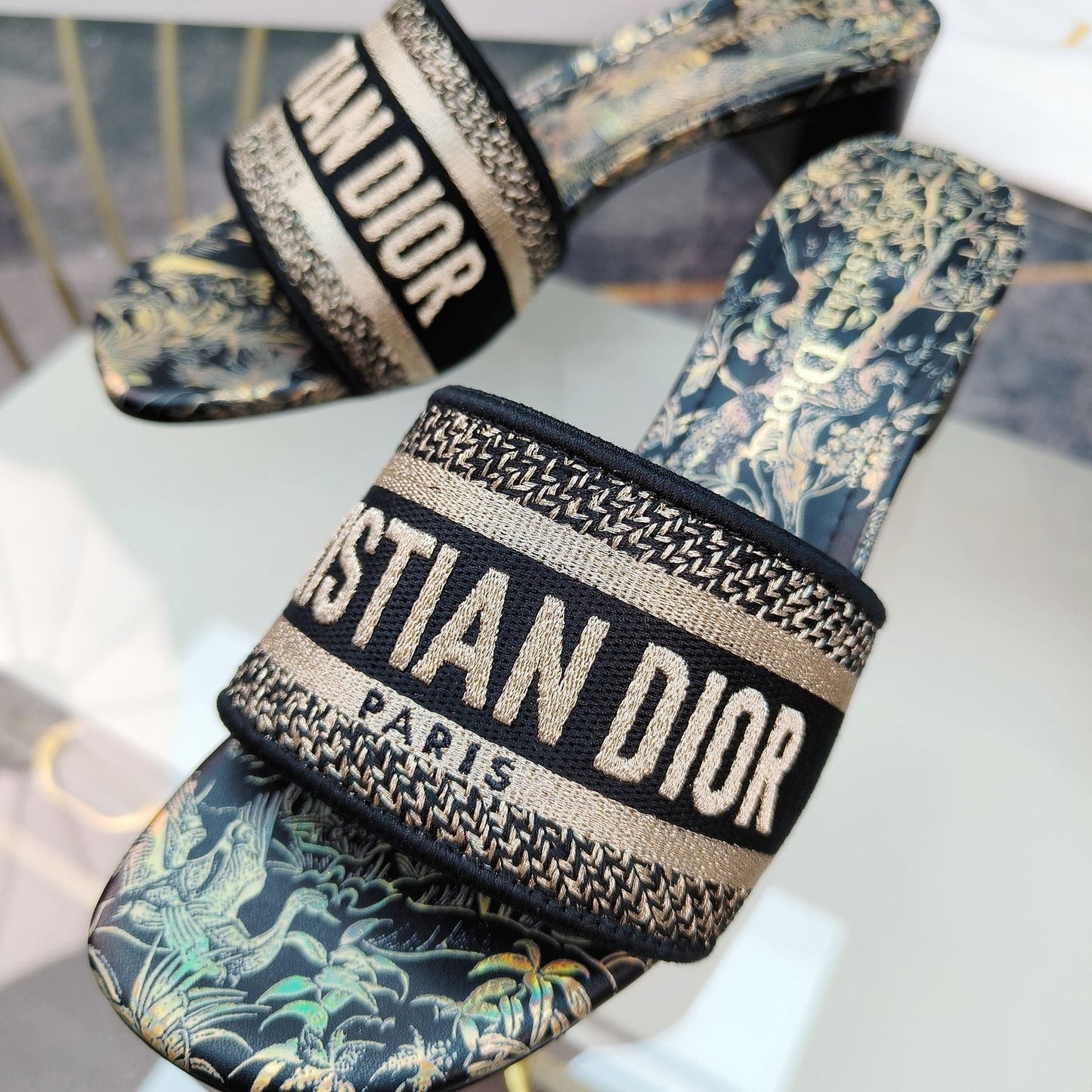 CD Mule Dway Heeled Slide 45mm Style 9