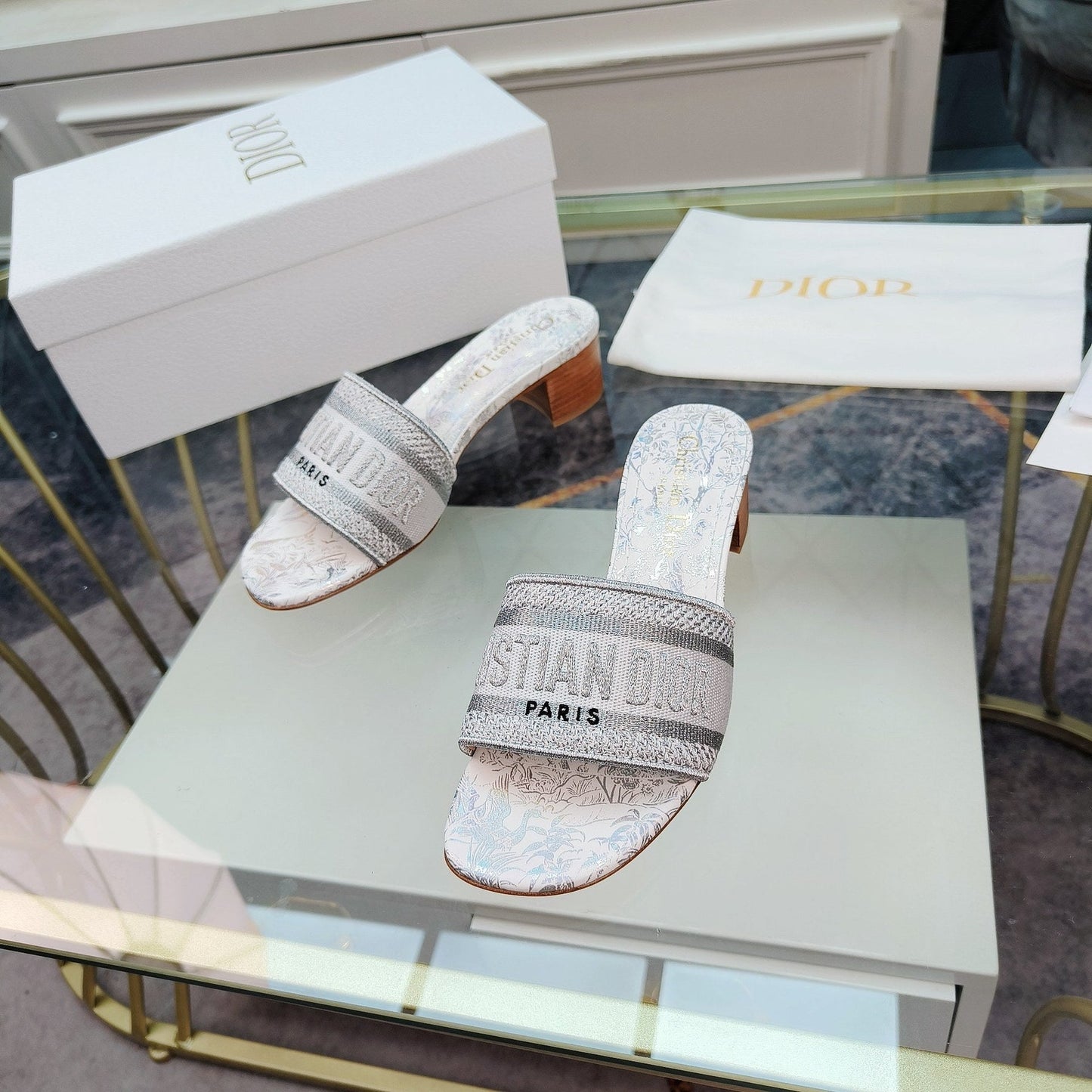 CD Mule Dway Heeled Slide 45mm Style 7