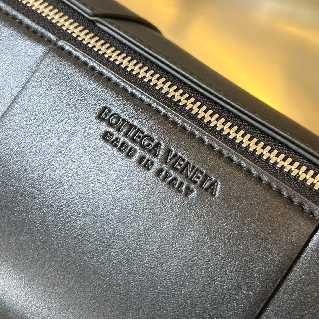 CYLINDER CASSETTE 30 IN BLACK CALFSKIN