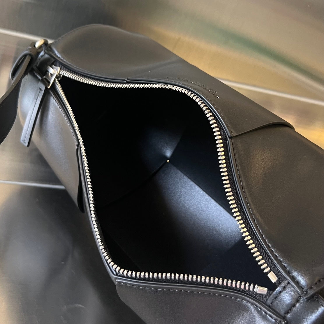 CYLINDER CASSETTE 30 IN BLACK CALFSKIN