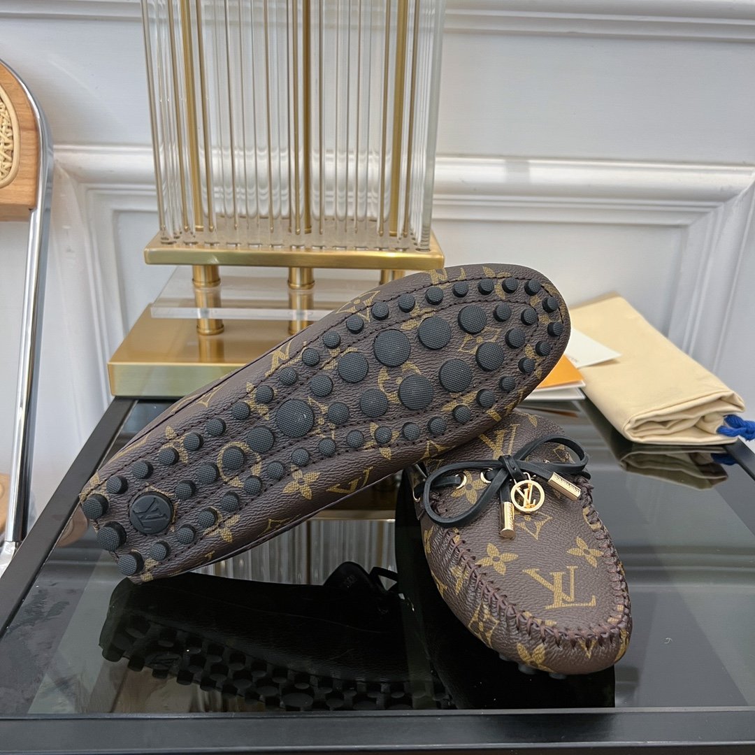 LV COSY FLAT CLASSIC MONOGRAM BROWN