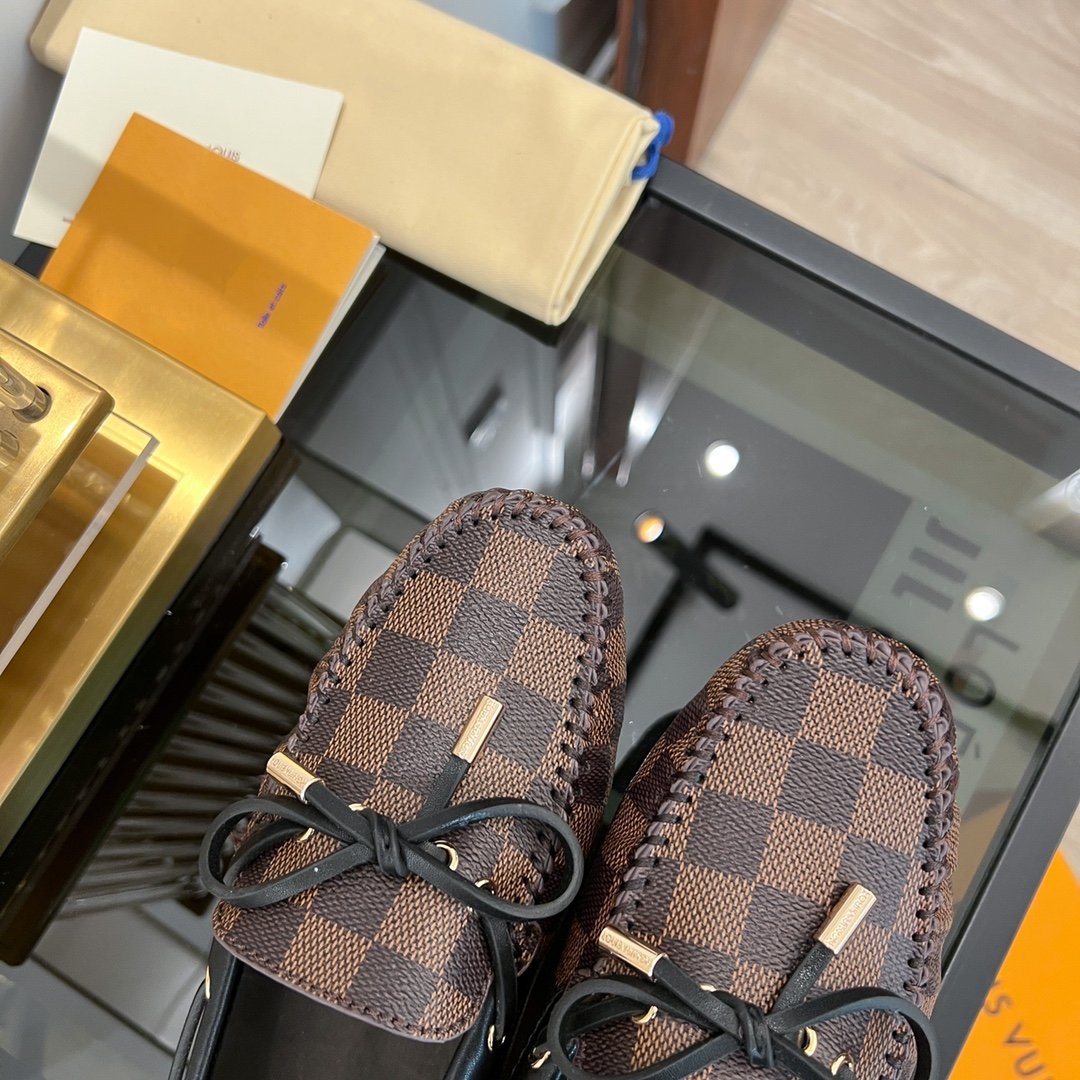 LV GLORIA FLAT LOAFER CLASSIC MONOGRAM CARO