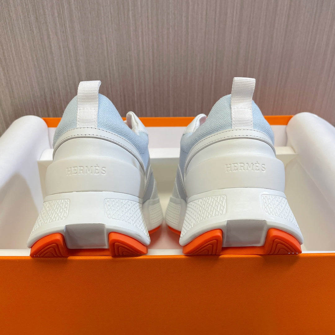 GIGA SNEAKER BLUE PASTEL MIX WHITE CALFSKIN