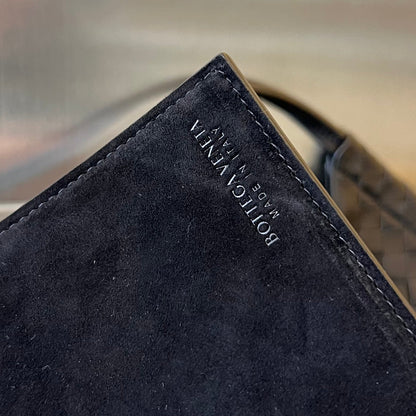 MEDIUM SOLSTICE 44 BLACK LAMBSKIN